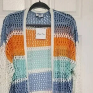 Petal Dew Women's Open Cardigan Spring Pastel Size M